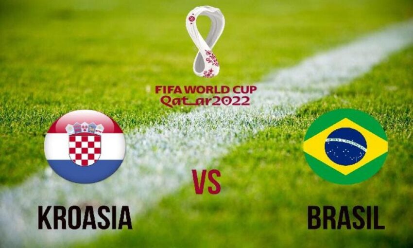 Kroasia Vs Brasil di Piala Dunia FIFA 2022