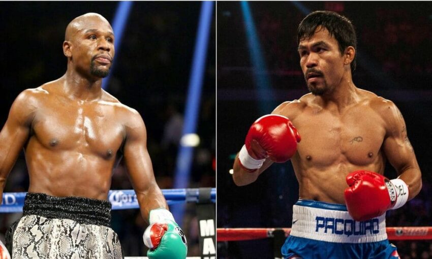 Manny Pacquiao vs Floyd Mayweather Jr Fight of the Century 2 Mei 2015